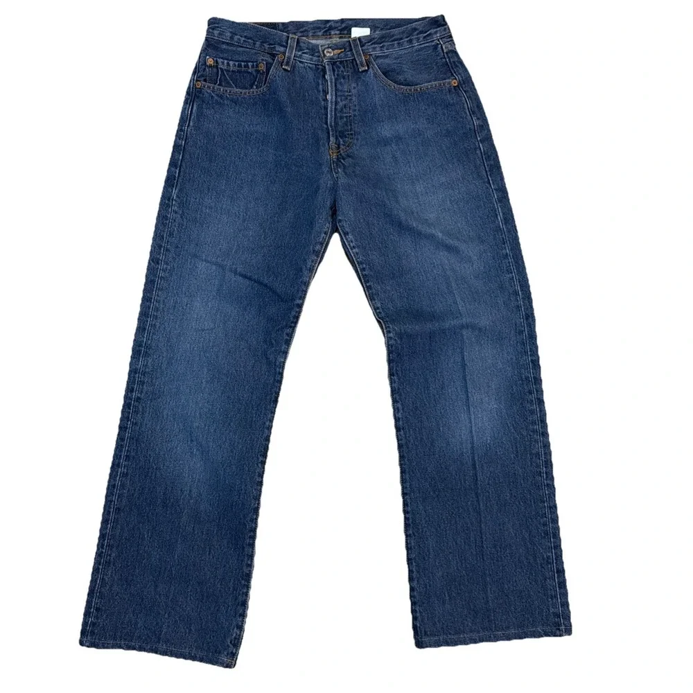 VINTAGE Levi's Men's 31x30 501 XX Button Fly Medium Wash Jeans